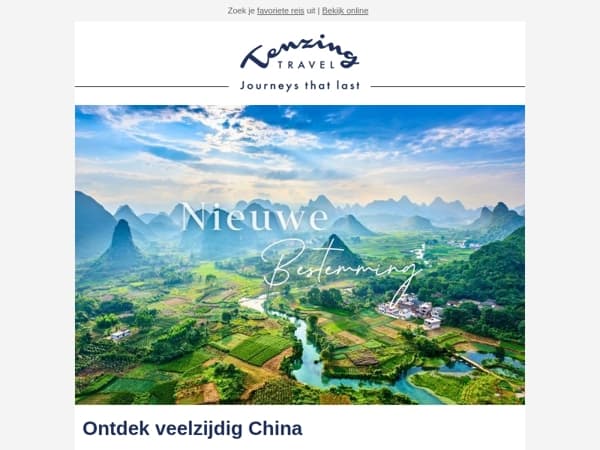 Nieuw: China wacht op je!