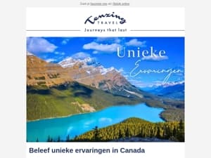 Mail, jouw Canadese droomreis begint hier