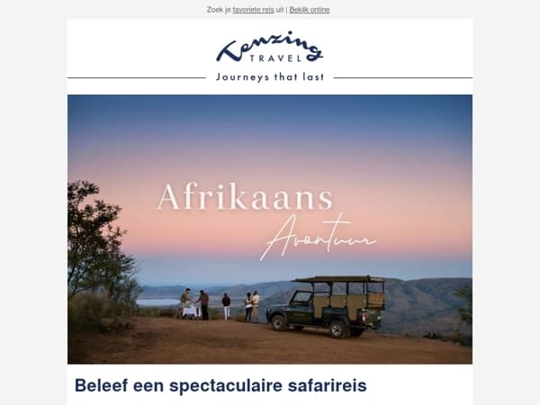 Wild van safari: welke past bij jou?