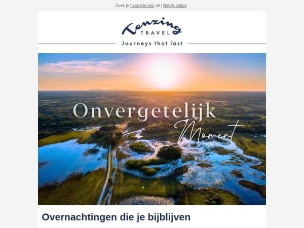 Hier wil je wakker worden: 4x bijzondere plekken wereldwijd