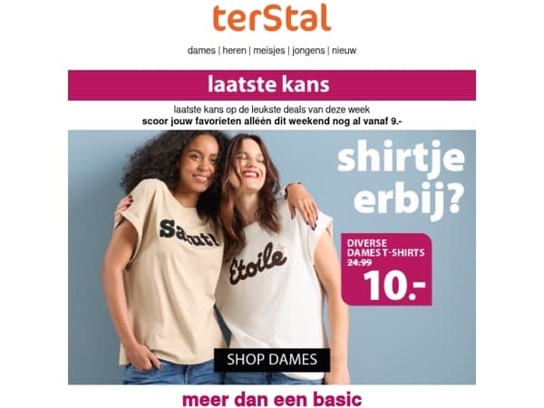 Laatste kans op deze weekacties