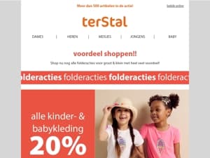 🧥Héél veel folder deals!