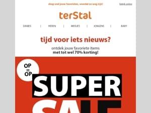 shop vanavond 💥 SUPERSALE 💥