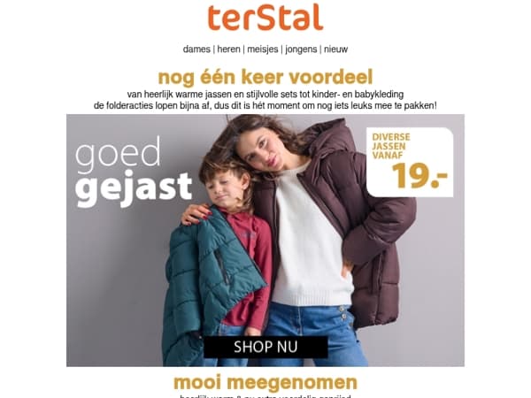 Laatste dag folder: alles vanaf 10.-
