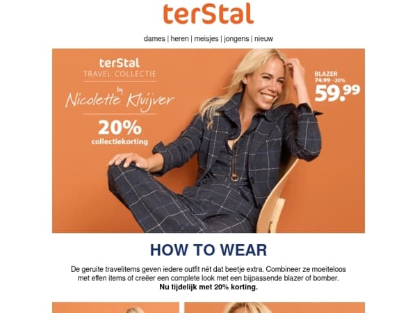Gemist? Shop travelstof met 20% korting