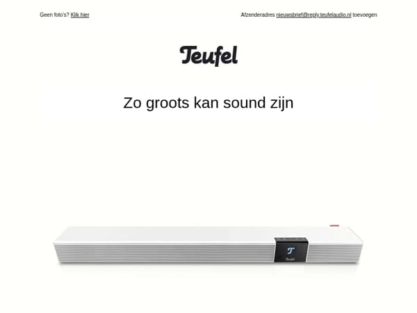 Dat kan de nieuwe CINEBAR 22