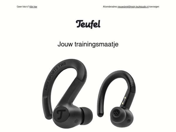 De sound voor je workout: AIRY SPORTS TWS 2