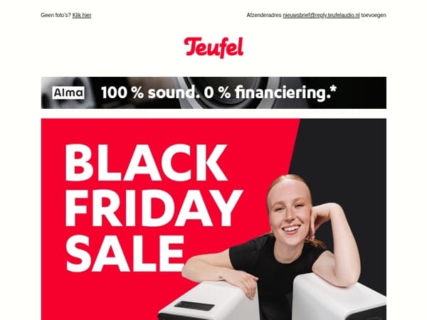 Ben je klaar voor de Black Friday sale?	
