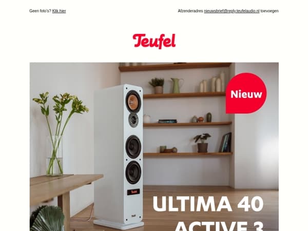 NEW GENERATION: ontdek de ULTIMA 40 ACTIVE 3	