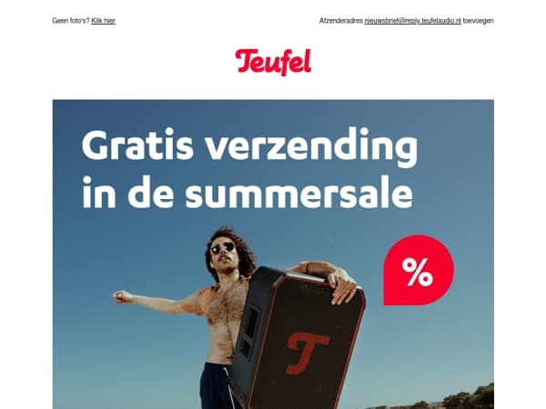 Hete deals, coole prijzen