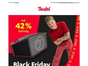 XXL kortingen tot 42 %
