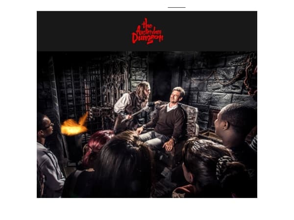 Welkom bij The Amsterdam Dungeon!