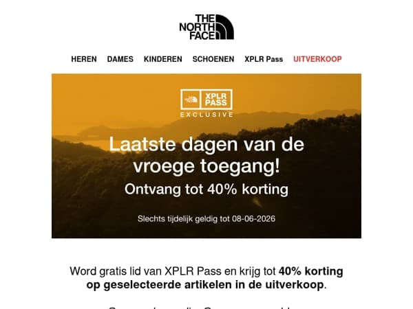 De komende 2 dagen: profiteer van tot wel 40% korting met vroege toegang