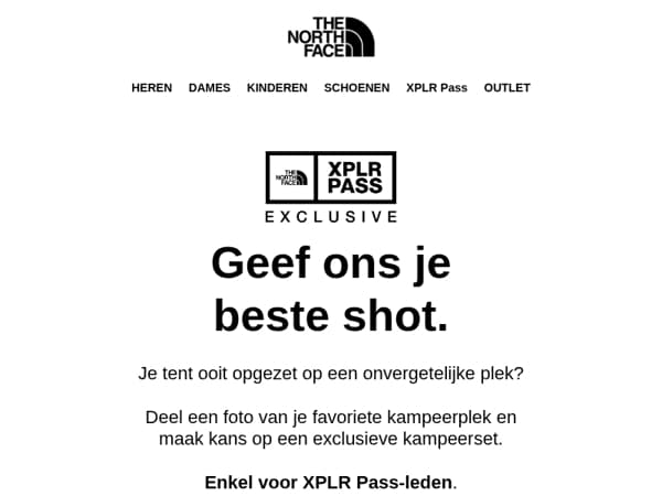 Wil je een exclusieve kampeerset winnen?