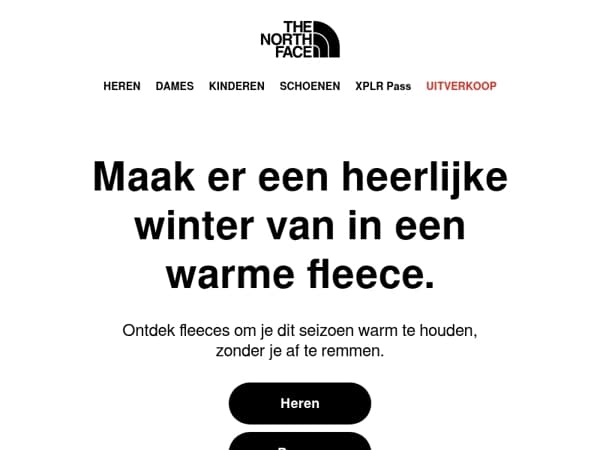 Fleeces om je de hele winter warm te houden