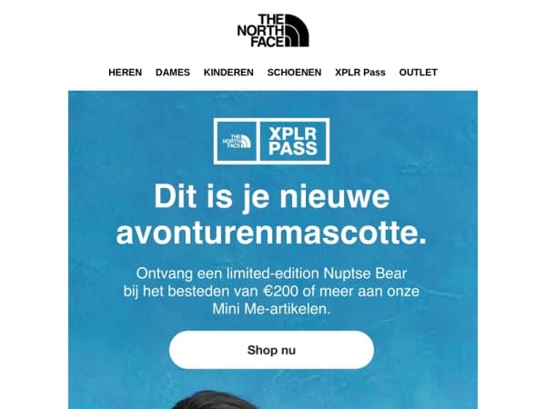 Ontvang een limited-edition Nuptse Bear bij je bestelling!