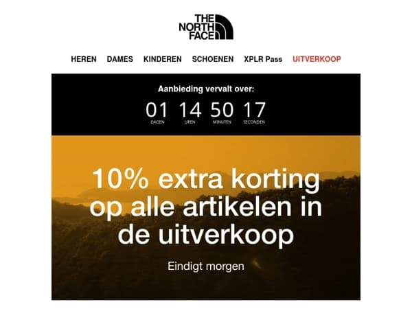 Extra 10% korting eindigt morgen