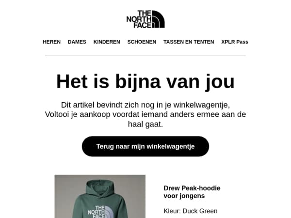 Nog één stap te gaan...