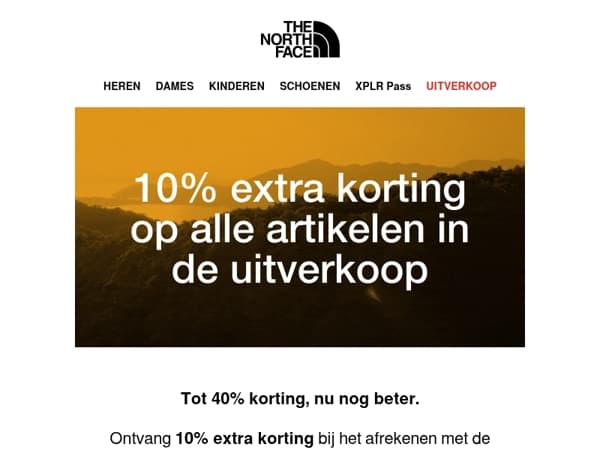Uitverkoop pas verbeterd: extra 10% korting! ⚡