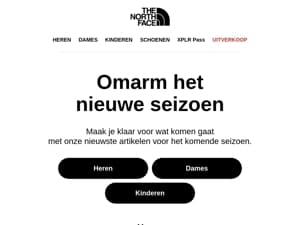 Artikelen voor het nieuwe seizoen net binnen