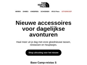 Gloednieuwe reistassen, rugzakken en heuptasjes