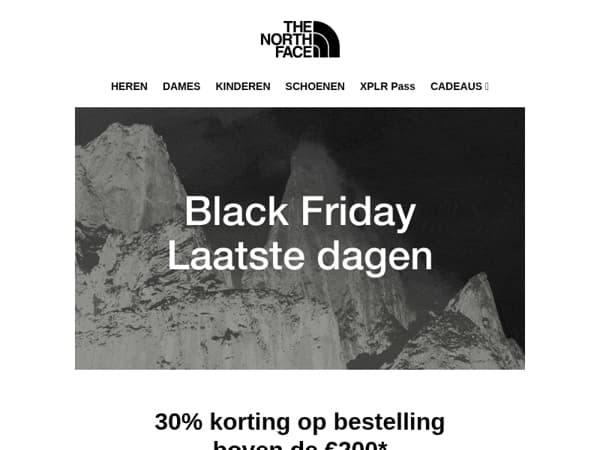 Laatste dagen for Black Friday! ⏳