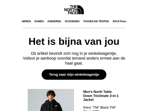 Nog één stap te gaan...