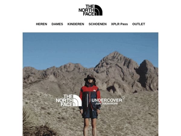 The North Face X SOUKUU is morgen binnen.