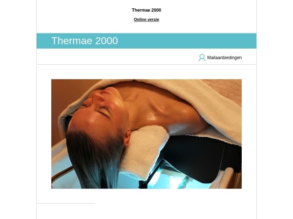 Er komt iets nieuws aan bij Thermae 2000 💆‍♀️💕