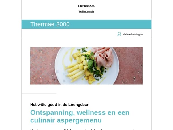 Moederdagtip: kom samen ontspannen bij Thermae 2000
