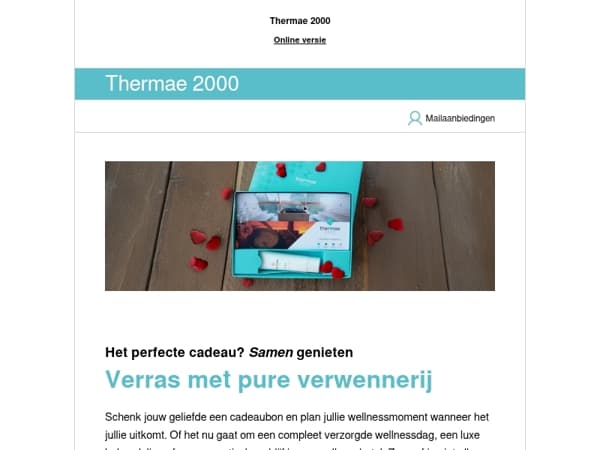 Verras je geliefde met ontspanning