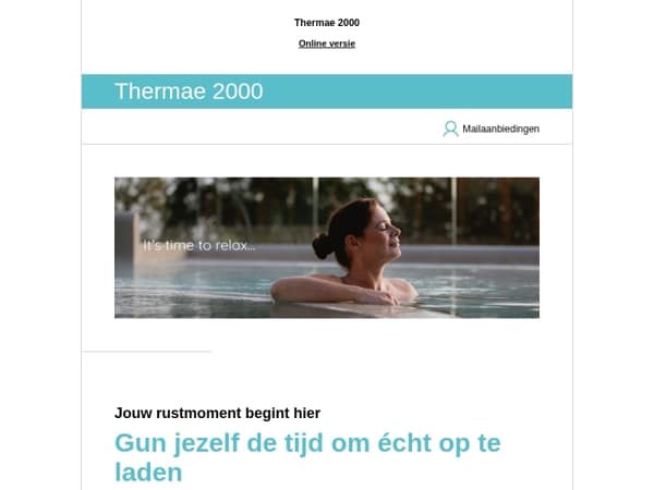 Wanneer neem jij jouw volgende relaxmoment?