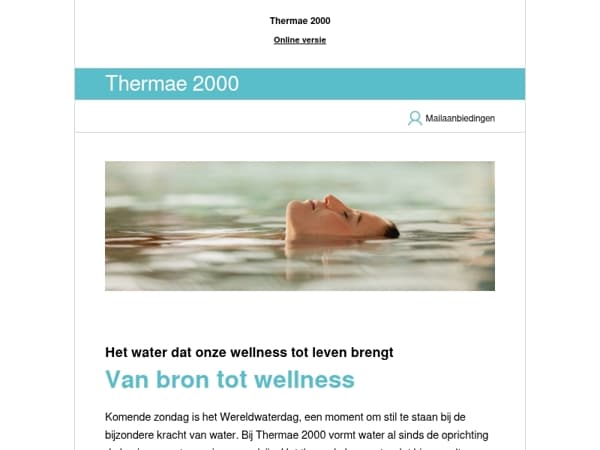 De bron van ultieme ontspanning