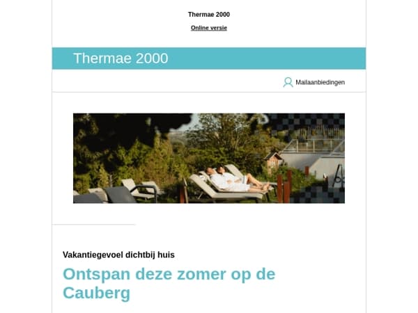 Summerdeal: Alleen dit weekend te boeken! ☀️