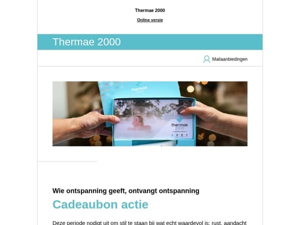 Gratis dagentree bij besteding vanaf €150,-