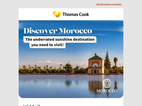 Savour the season with an escape to Morocco for two