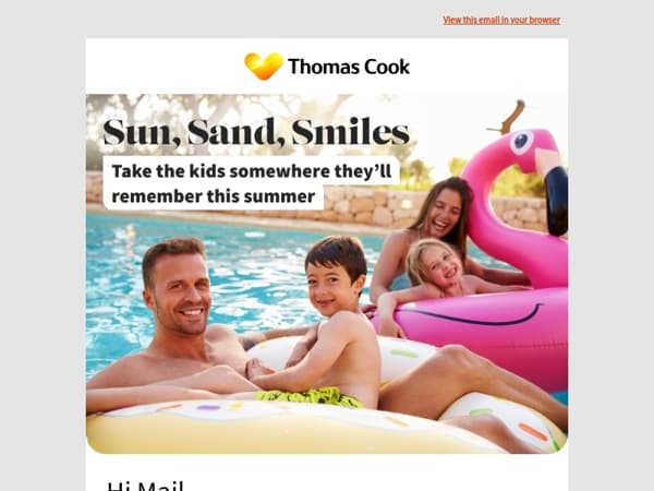 Not booked for summer 2026 yet? Open for deals