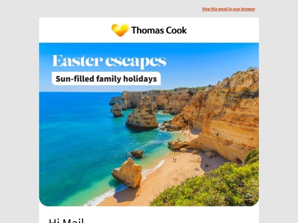 Where will your family escape to this Easter? 🐰☀️