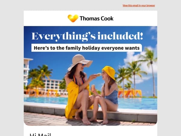 Everything included, everyone invited