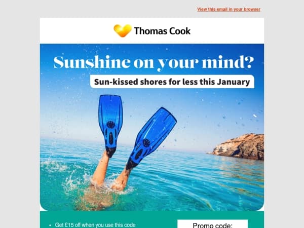 Hello Sunshine! Your 2026 escape awaits…