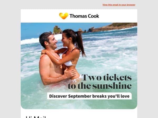 Make payday your getaway day