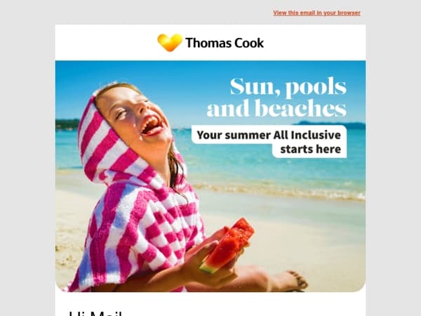 Your summer All Inclusive starts here