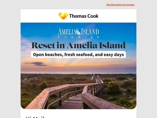 Less rush, more Amelia Island