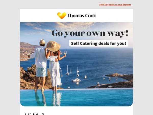 Self Catering - the ultimate holiday flex!