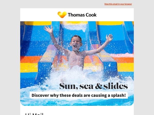 Unforgettable family fun - Just add water!