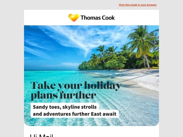 See what’s waiting a little further afield 🌴