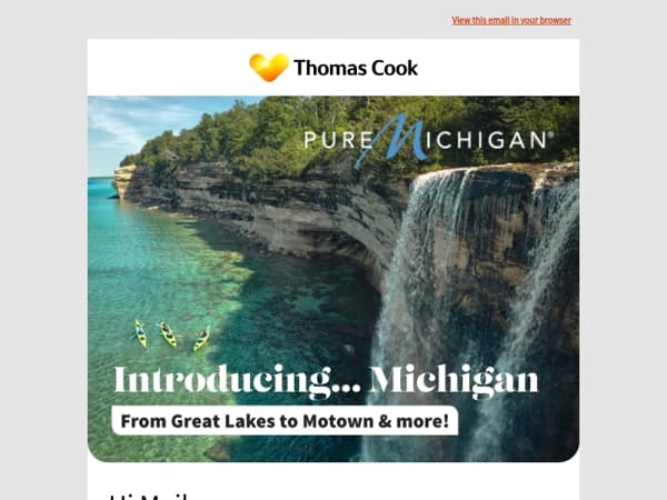 Mountains & lakes! Motor City! Moreish flavours!