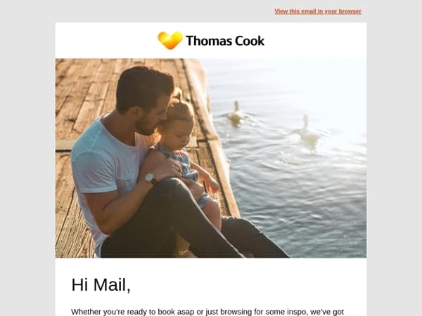 Welcome to Thomas Cook
