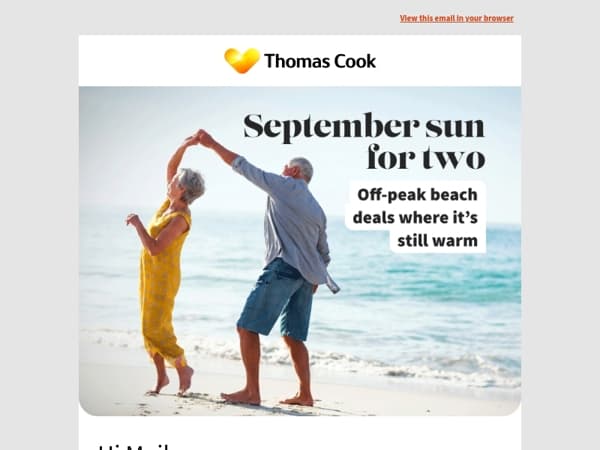 September sun for two 💛