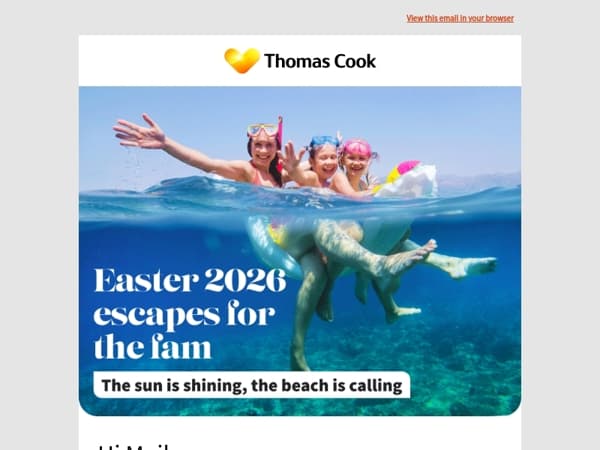 Easter 2026 escapes for the fam - hop in!
